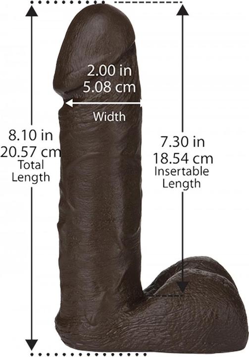 Actual product image Doc Johnson Vac-U-Lock Realistic Cock