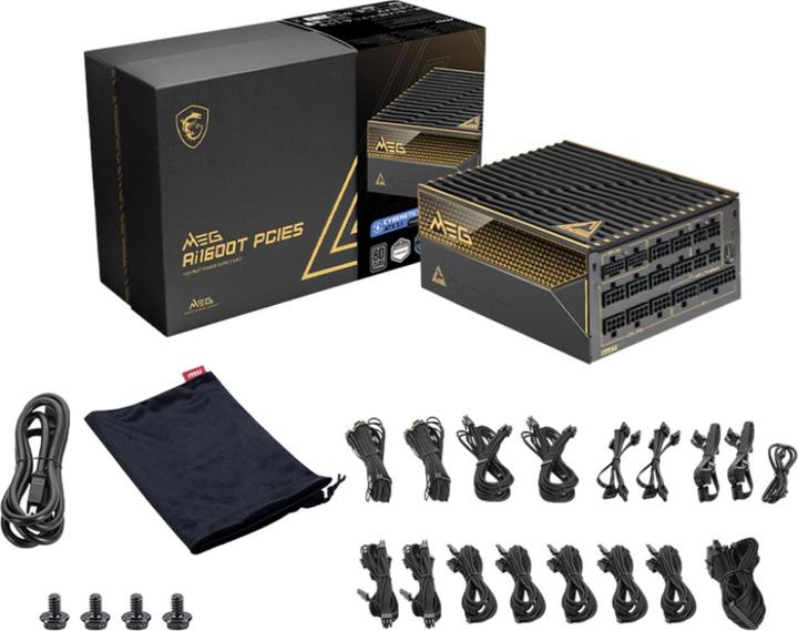 Actual product image MSI MEG Ai1600T (1600 W)