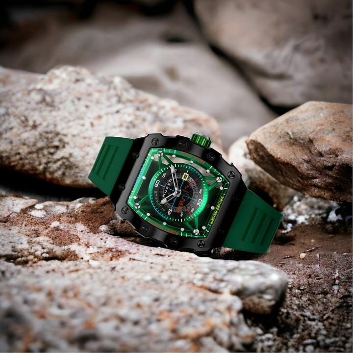 Produktbild Nubeo NB-6080-03 Herrenuhr Huygens Automatik Limited 43mm 5ATM