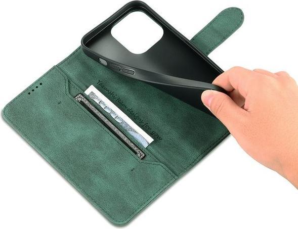 Actual product image MU Classic Retro leather book cover sleeve (Apple iPhone 13 Pro Max)