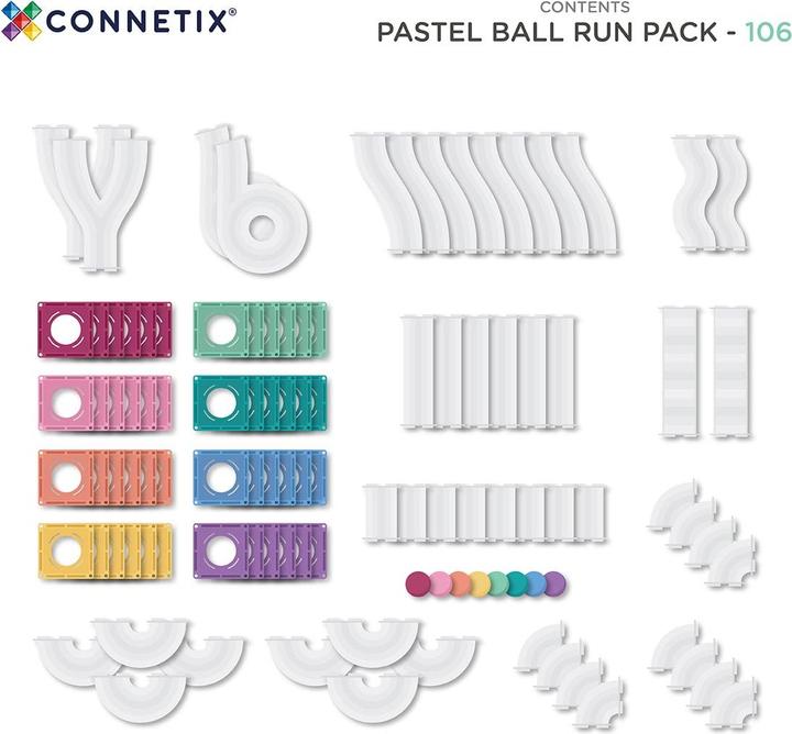 Immagine prodotto Connetix 106 pezzi di palline pastello
