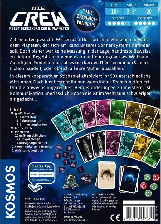 Produktbild Kosmos Die Crew (Deutsch)