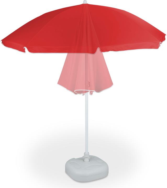 Actual product image Relaxdays 180 cm Garden Parasol (1.80 m)