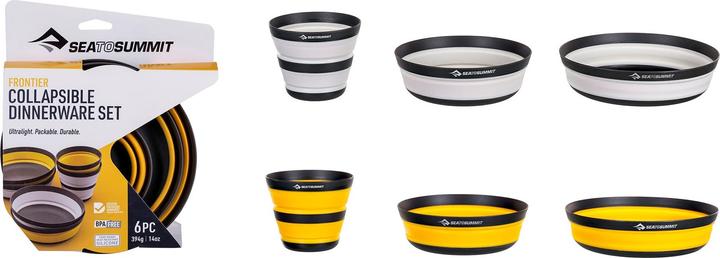 Produktbild Sea To Summit Frontier Ultralight Collapsible Dinnerware Set
