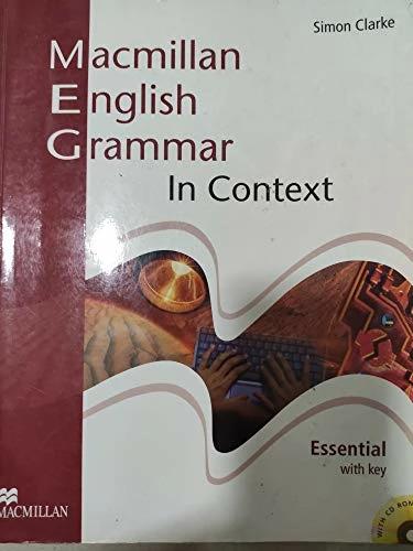 Immagine prodotto English Grammar in Context Essential Student Book with Key (Inglese, Vince Michael, Clarke Simon, 2023)