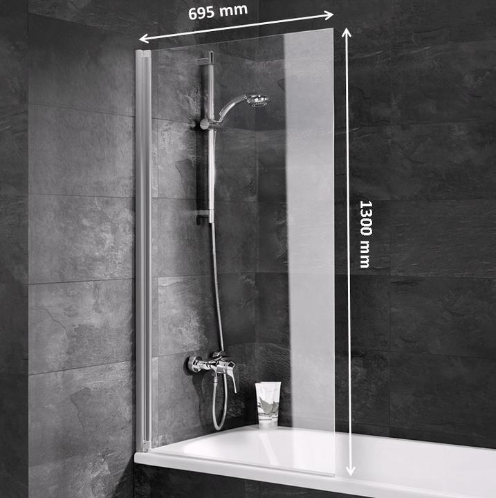 Immagine prodotto Schulte Schermo da bagno con pannello singolo Komfort