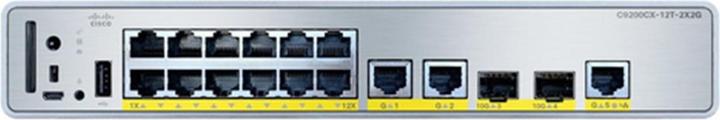 Actual product image Cisco CATALYST 9000 COMPACT SWITCH 12 (12 Ports)