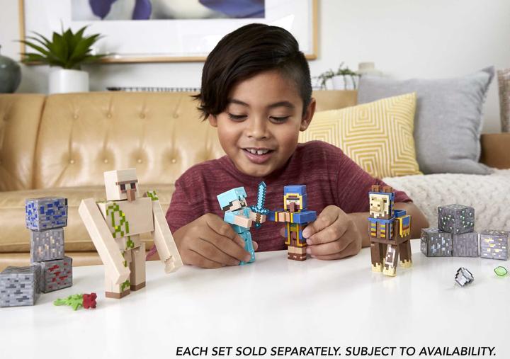 Actual product image Minecraft Core Figure 2-pack range (Assorted)