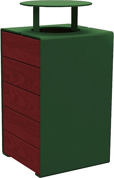 Mogano albero, Verde muschio RAL 6005