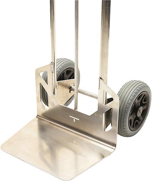 Actual product image Matador Aluminium sack truck, with fixed footplate, polyurethane, puncture proof. (250 kg)