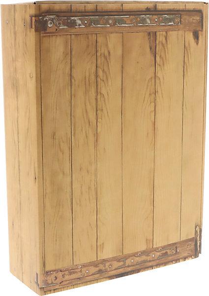 Produktbild kaiserkraft Flaschen-Geschenkkarton Holzkiste (3 x)