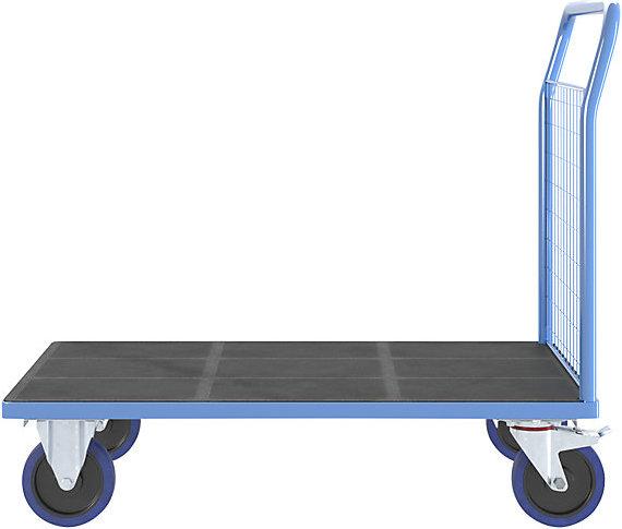 Actual product image eurokraft pro Platform truck with mesh panels, shelves LxW 1200 x 800 mm, fully elastic. (500 kg)