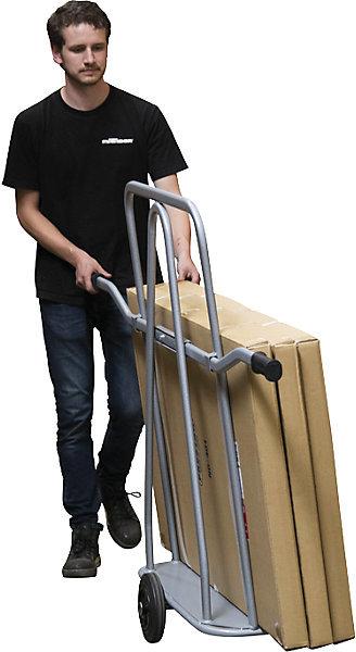 Actual product image Matador Panel trolley, platform LxW 820 x 378 mm, max. load 350 kg. (350 kg)