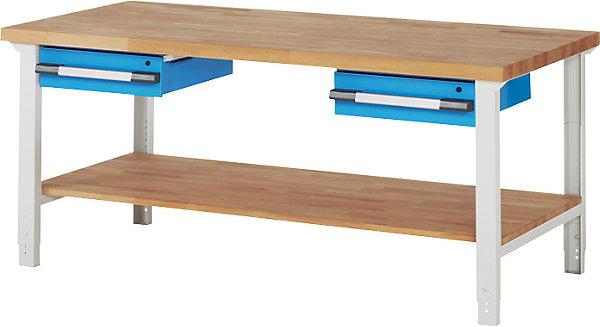 Produktbild eurokraft pro Werkbank, Baukastensystem (90 cm, 200 cm)
