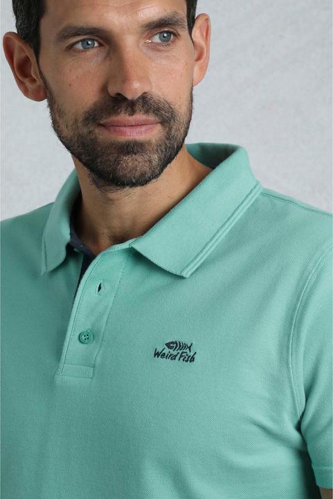 Produktbild Weird Fish Miles Poloshirt Baumwolle aus biologischem Anbau (4XL)