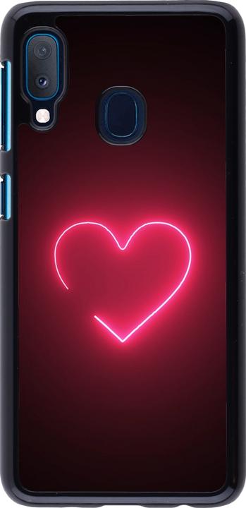 Produktbild PhoneLook Hülle Valentine 2023 single neon heart (Samsung Galaxy A20e)