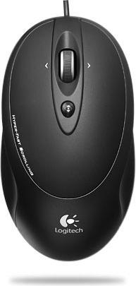 Logitech RX1500 Corded Laser Maus, Schwarz (Kabellos)