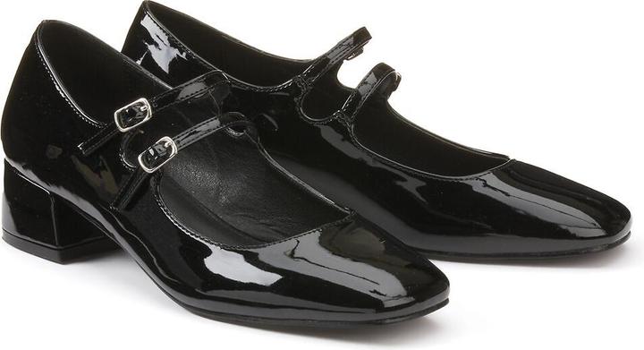 Produktbild La Redoute Collections Riemchen-Ballerinas mit kleinem Absatz (40)