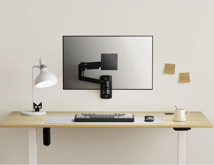 Productafbeelding SpeaKa Professional SP-MM-990 Muurbeugel voor één monitor 43,2 cm (17") - 124,5 (Muur, 49.02")