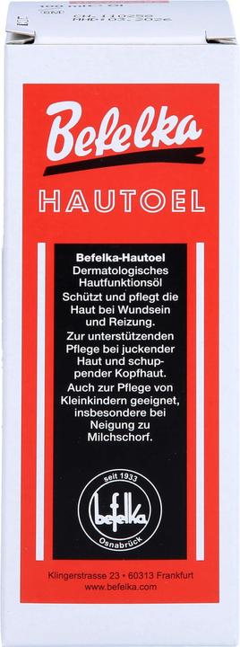 Image du produit Befelka Huile pour la peau, 100 ml OEL (Huile pour le corps, 100 ml)