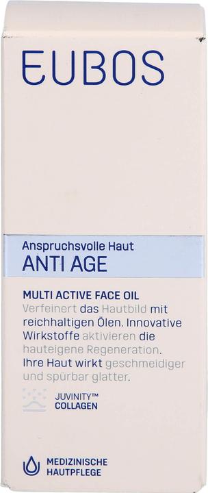 Actual product image Eubos ANTI AGE Multi Active Face Oil, 30 ml OEL (30 ml)