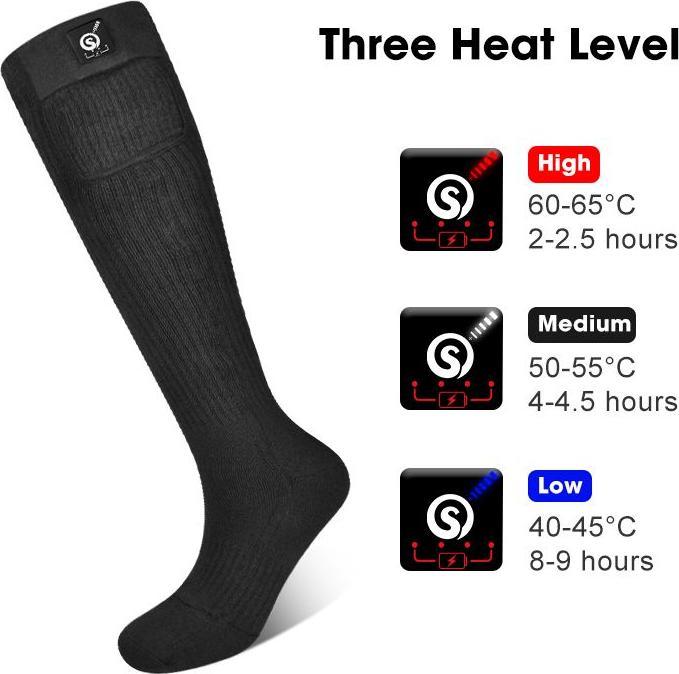Actual product image Savior Heated socks Oslo incl. rechargeable battery (35 - 37)