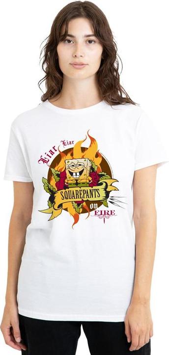 Produktbild Spongebob Squarepants Liar Liar Pants On Fire TShirt (XXL)