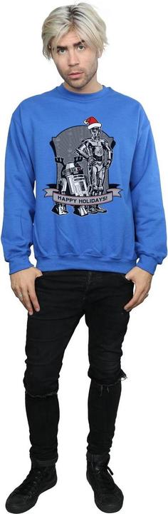 Produktbild Star Wars C3PO And R2D2 Christmas Holidays Sweatshirt (M)