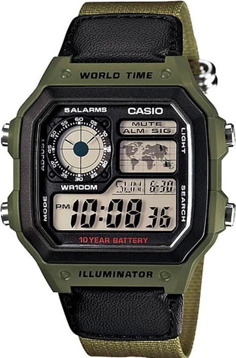 Produktbild Casio Sports - AE-1200WHB-3B (Digitaluhr, 43 mm)