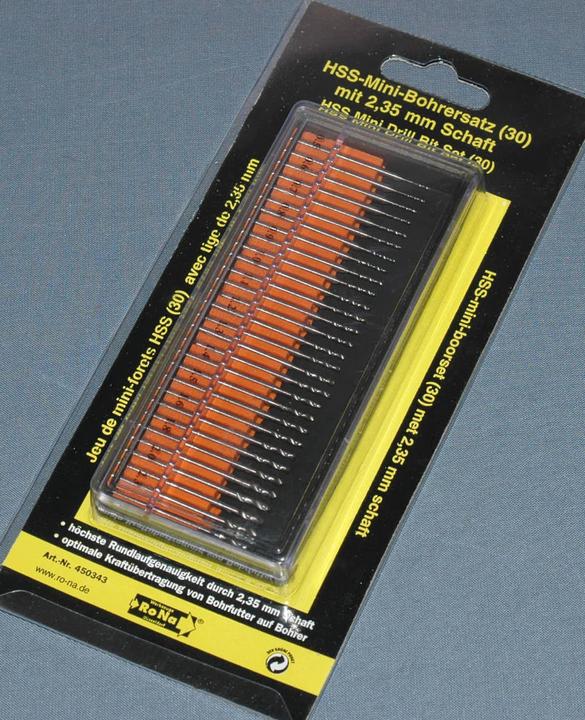 Actual product image RoNa Metal twist drill set (2.35 mm)