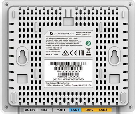 Produktbild Grandstream WiFi-AccessPoint GWN7604 (867 Mbit/s)