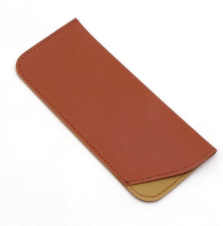Techsuit - Glasses Case (ETSP7) - Slim Design, 175 x 75mm - Brown