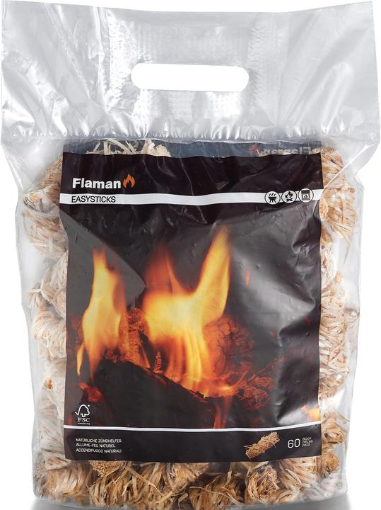 Produktbild Flaman Anzündwolle Easysticks