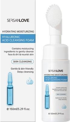 Sersanlove Face Wash Foam With Hyaluronic Acid 2% 150Ml (Schaum, 150 ml)