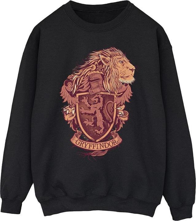 Actual product image Mens Gryffindor Sketch Crest Sweatshirt (XL)
