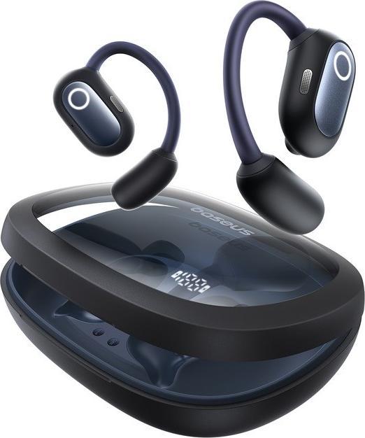 Immagine prodotto Baseus Eli Fit Open- Ear Headset Drahtlose Konnektivität/Musik USB Typ-C Bluetooth Schwarz (7.50 h, Senza fili)
