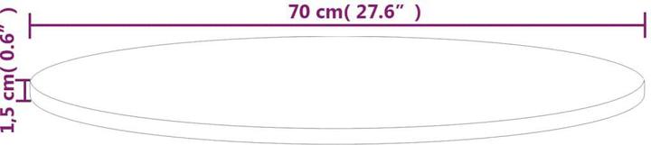 Immagine prodotto VidaXL Jones (70 x 70 x 1,5 cm)