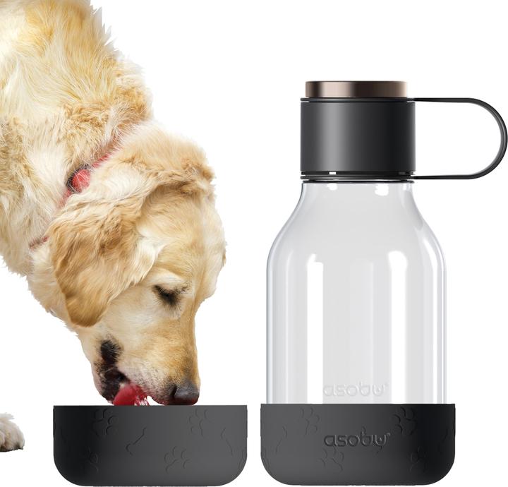 Actual product image Asobu Tritan Bowl Bottle - Black - (84259103967) (1.50 l)