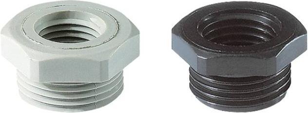 Image du produit Jacob Réduction avec filetage mâle hexagonal M32 filetage femelle M16Polyamide gris clair RAL 7035