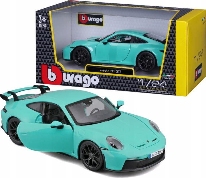 Image du produit Bburago Porsche 911 GT3 (1 pièce - vert ou orange)