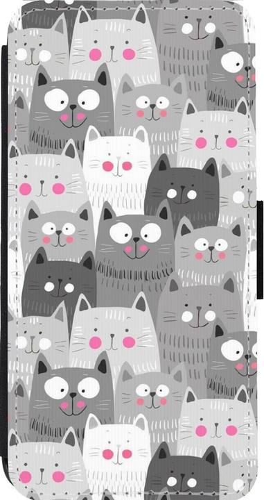 Immagine prodotto PhoneLook Coque Wallet noir Chats gris troupeau (Apple iPhone 13 Pro Max)