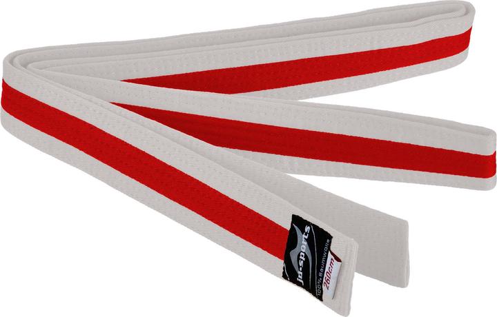Produktbild Ju-Sports Budogürtel weiss/rot/weiss