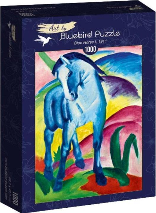 Produktbild Bluebird 60069 Puzzle 1000 pcs. Museum Series Franz Marc - Blue Horse I, 1911 (1000 Teile)