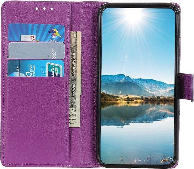 Produktbild MU Classic Litchi Leder Bookcover Series (Nokia C10, Nokia C20)