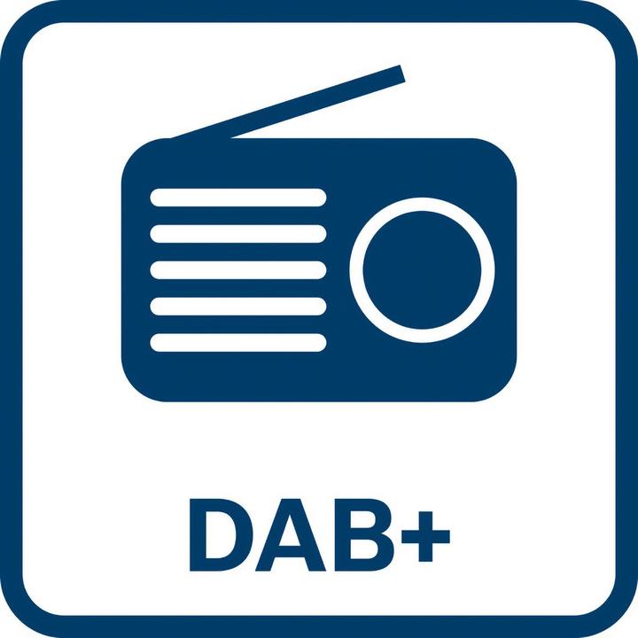 Image du produit Bosch Professional Radio de chantier (DAB+ DAB, FM, Bluetooth)