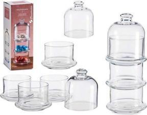 Produktbild Pasabahce Drei-Ebenen Glas Vorratsglas