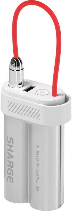 Sharge Pouch Mini WHI (10000 mAh, 30 W, 36 Wh)