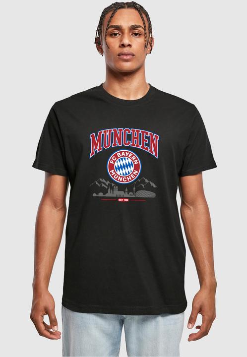 Produktbild FC Bayern München FC Bayern Skyline T-Shirt Round Neck - 117471 (XL)