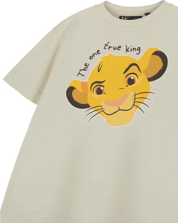Actual product image The Lion King Childrens/Kids The One True King Short-Sleeved T-Shirt (128)