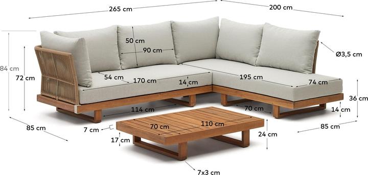 Actual product image Kave Home Raco